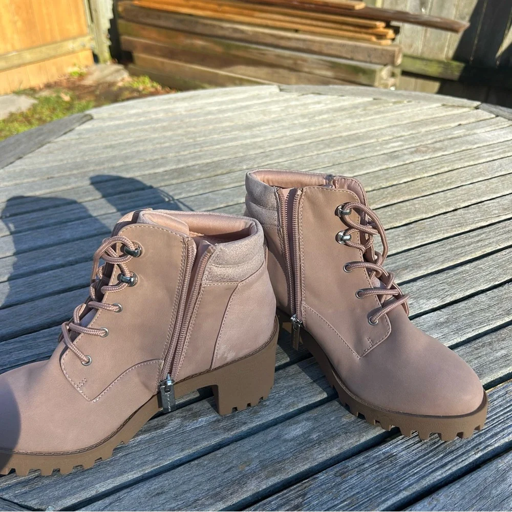 Marc fisher Little Girls Block Heel Ankle Booties size‎ 5 nwot